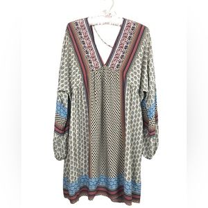 Zara Trafaluc Viscose Boho Mini Dress